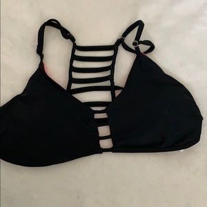 Black bikini top